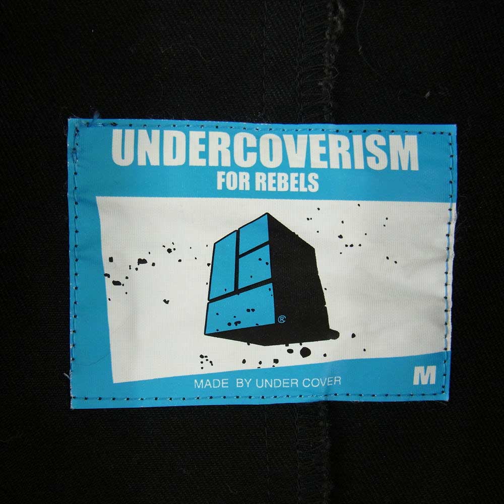 UNDERCOVER アンダーカバー 97AW J244 UNDERCOVERISM アンダーカバイズム デストロイ加工 テーラードジャケット ブラック系 M【中古】