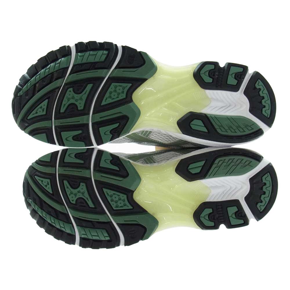 asics アシックス 1201a019-107 GEL-KAYANO 14 ゲル カヤノ スニーカー ホワイト系 シルバー系 グリーン系 27.5cm【新古品】【未使用】【中古】