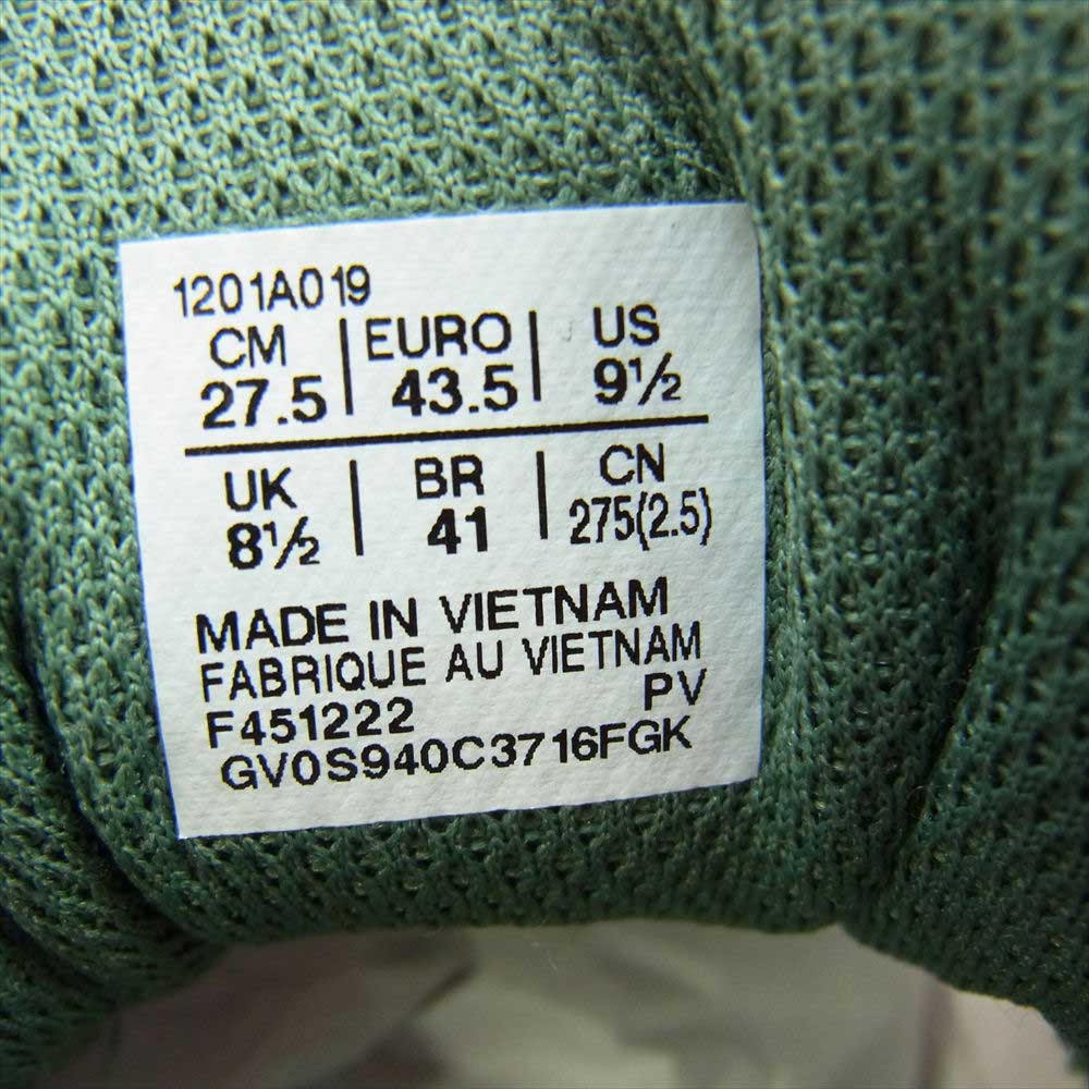 asics アシックス 1201a019-107 GEL-KAYANO 14 ゲル カヤノ スニーカー ホワイト系 シルバー系 グリーン系 27.5cm【新古品】【未使用】【中古】