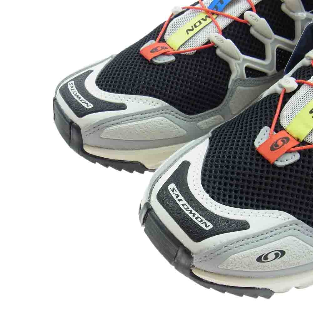 サロモン L47134500 ACS+OG スニーカー ランニングシューズ マルチカラー系 27.5cｍ【極上美品】【中古】