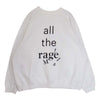 MAISON MARGIELA メゾンマルジェラ 20SS S51GU0092 ALL THE RAGE 四つタグ 1ライン オーバーサイズ スウェット トレーナー ホワイト系 M【美品】【中古】