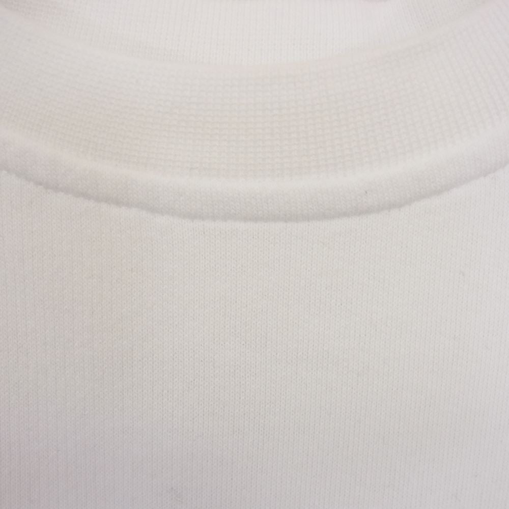 MAISON MARGIELA メゾンマルジェラ 20SS S51GU0092 ALL THE RAGE 四つタグ 1ライン オーバーサイズ スウェット トレーナー ホワイト系 M【美品】【中古】