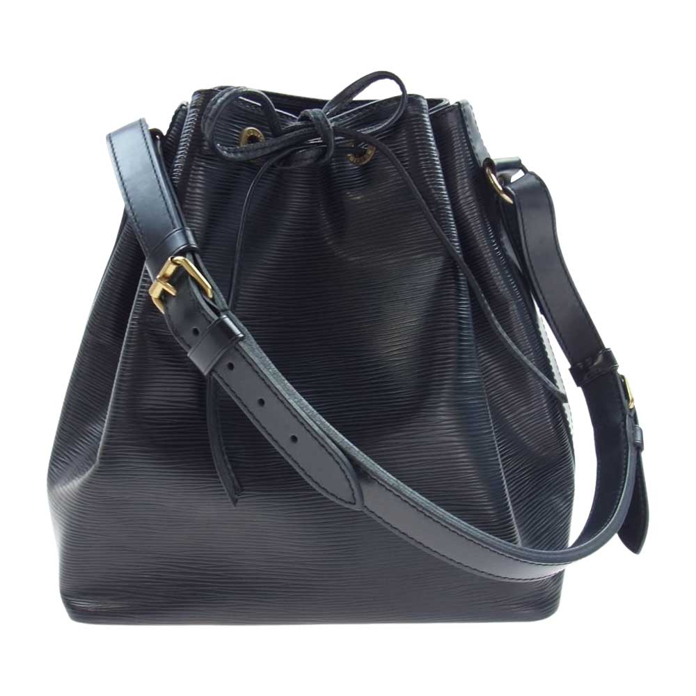 LOUIS VUITTON ルイ・ヴィトン M59012 エピ プチ ノエ 巾着 ショルダーバッグ ブラック系【中古】