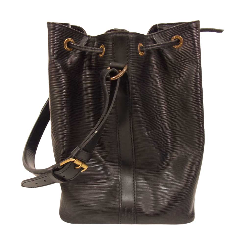 LOUIS VUITTON ルイ・ヴィトン M59012 エピ プチ ノエ 巾着 ショルダーバッグ ブラック系【中古】