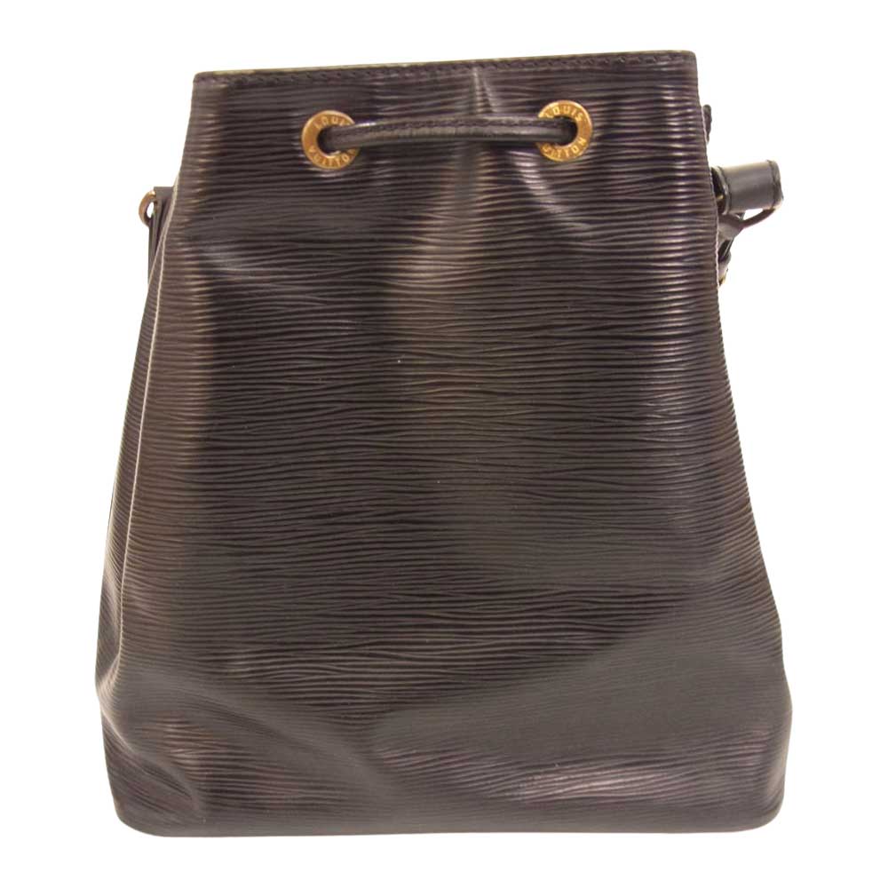 LOUIS VUITTON ルイ・ヴィトン M59012 エピ プチ ノエ 巾着 ショルダーバッグ ブラック系【中古】