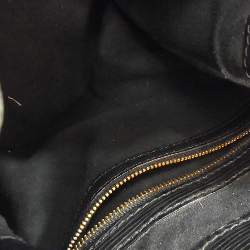 バッグ】LOUIS VUITTON ルイ ヴィトン エピ プチノエ 巾着 ショルダーバッグ セミショルダー ワンショルダー レザー ノワール 黒  ブラック M59012 レディースバッグ