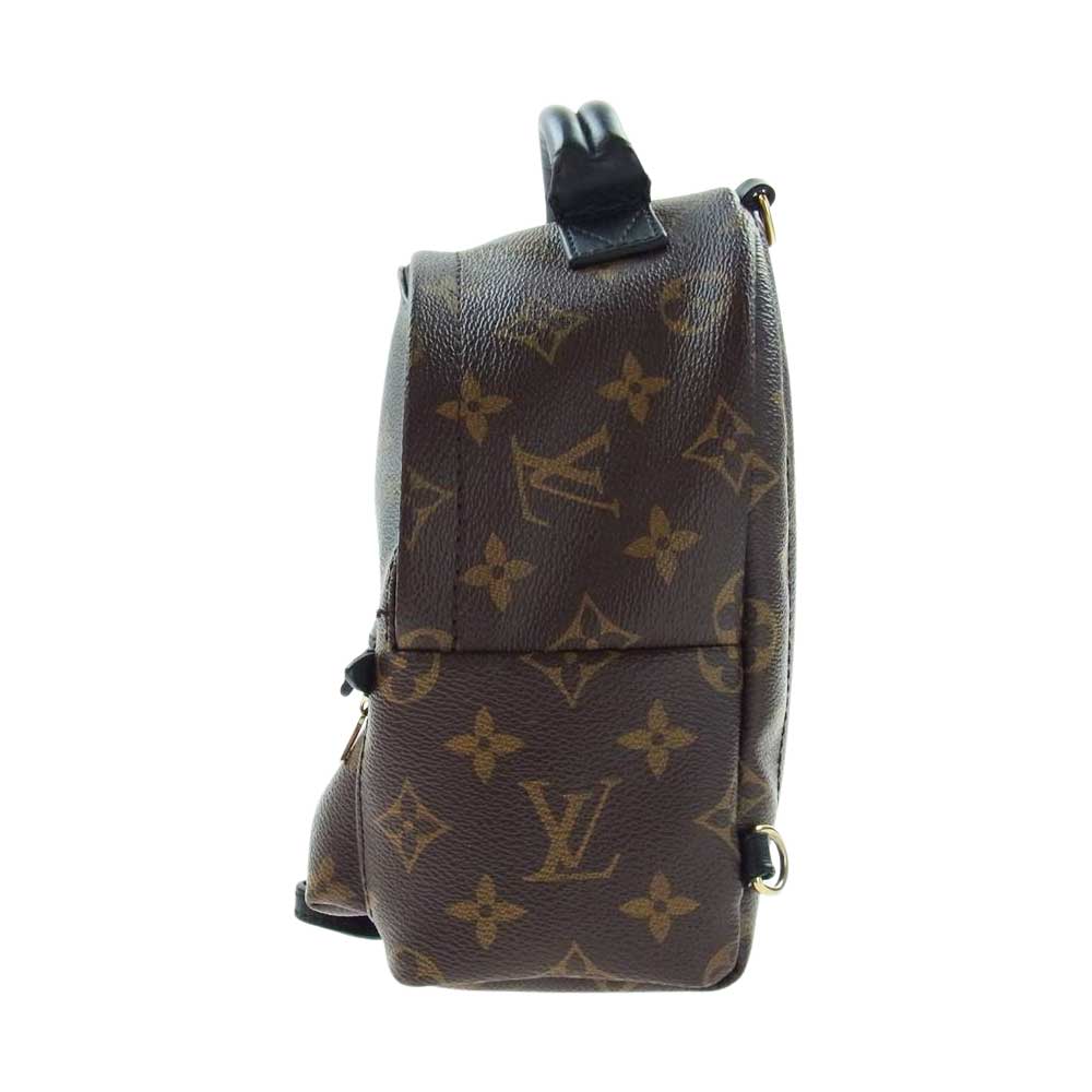 LOUIS VUITTON ルイ・ヴィトン M44873 モノグラム パームスプリングス バックパック MINI リュック ブラウン系【中古】