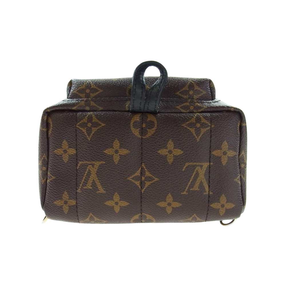 LOUIS VUITTON ルイ・ヴィトン M44873 モノグラム パームスプリングス バックパック MINI リュック ブラウン系【中古】