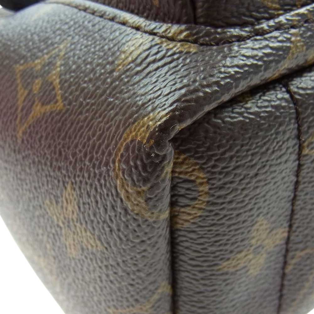 LOUIS VUITTON ルイ・ヴィトン M44873 モノグラム パームスプリングス バックパック MINI リュック ブラウン系【中古】