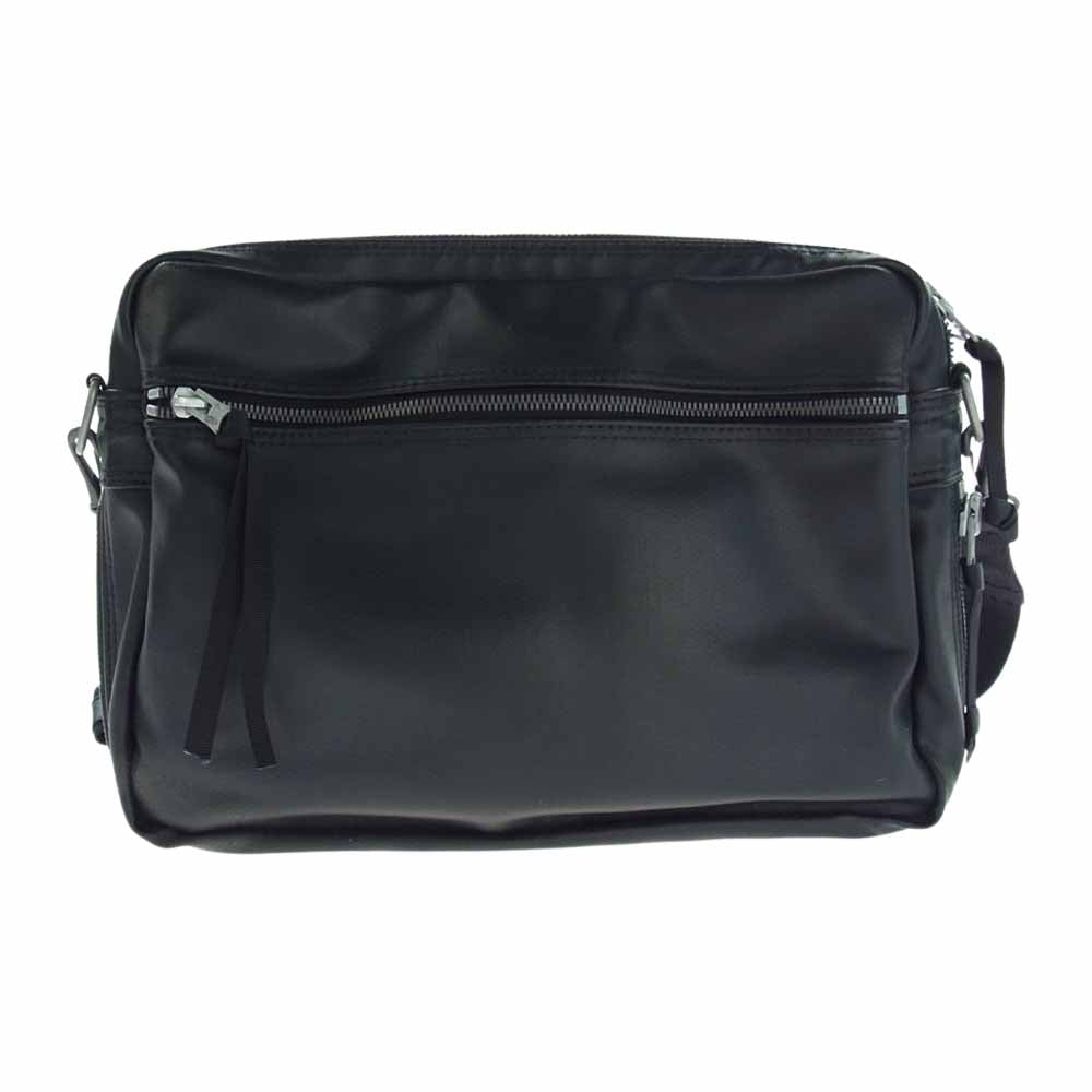 LUGGAGE LABEL ラゲッジレーベル NEW LINER ニューライナー ショルダー バッグ ブラック系【中古】