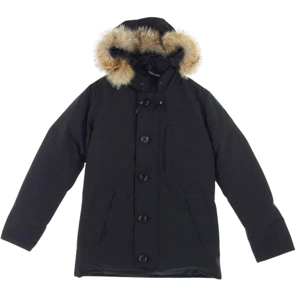 CANADA GOOSE カナダグース 22AW 3246MA 国内正規 サザビーリーグ ジャパン紙タグ Chateau Parka Fusion Fit Heritage シャトーパーカ ダウン ジャケット ブラック系 S【新古品】【未使用】【中古】