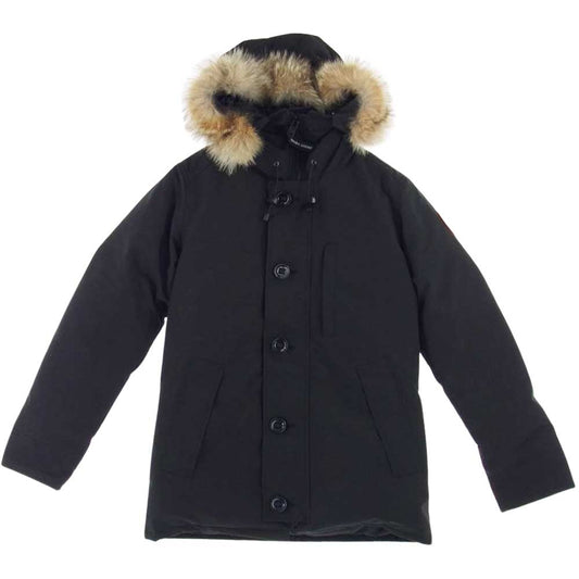 CANADA GOOSE カナダグース 22AW 3246MA 国内正規 サザビーリーグ ジャパン紙タグ Chateau Parka Fusion Fit Heritage シャトーパーカ ダウン ジャケット ブラック系 S【新古品】【未使用】【中古】