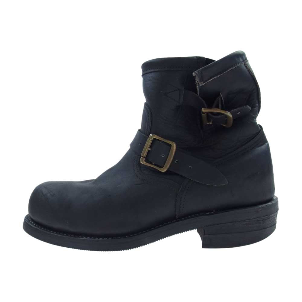 Chippewa チペワ SHORT ENGINEER BOOTS ショート エンジニア ブーツ ブラック系 表記なし【中古】