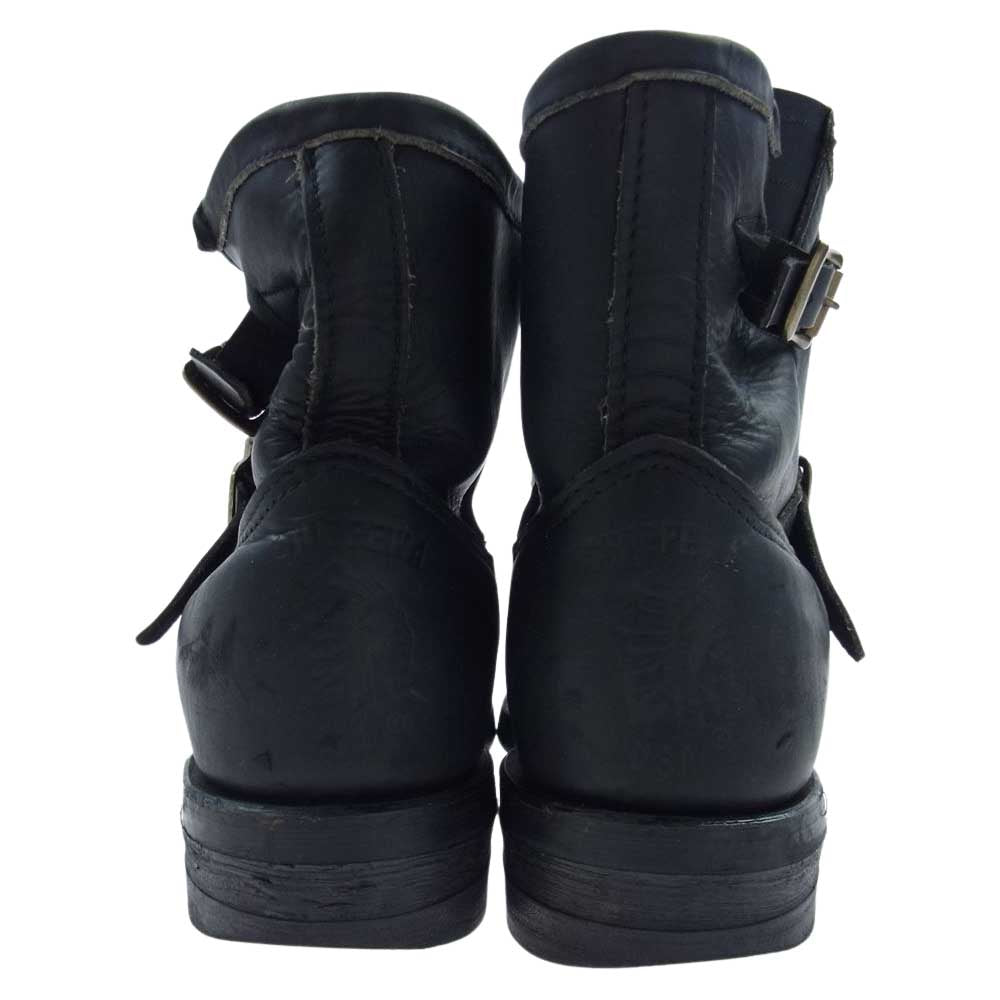 Chippewa チペワ SHORT ENGINEER BOOTS ショート エンジニア ブーツ ブラック系 表記なし【中古】