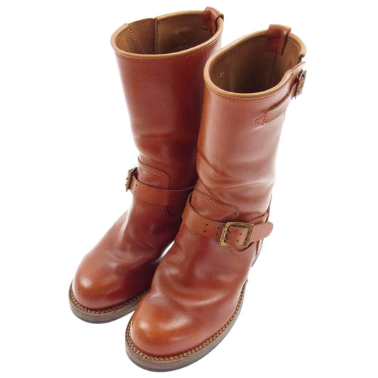 MADE IN GM JAPAN メイドインジーエムジャパン ENGINEER BOOTS エンジニア ブーツ ブラウン系 US8.5【中古】