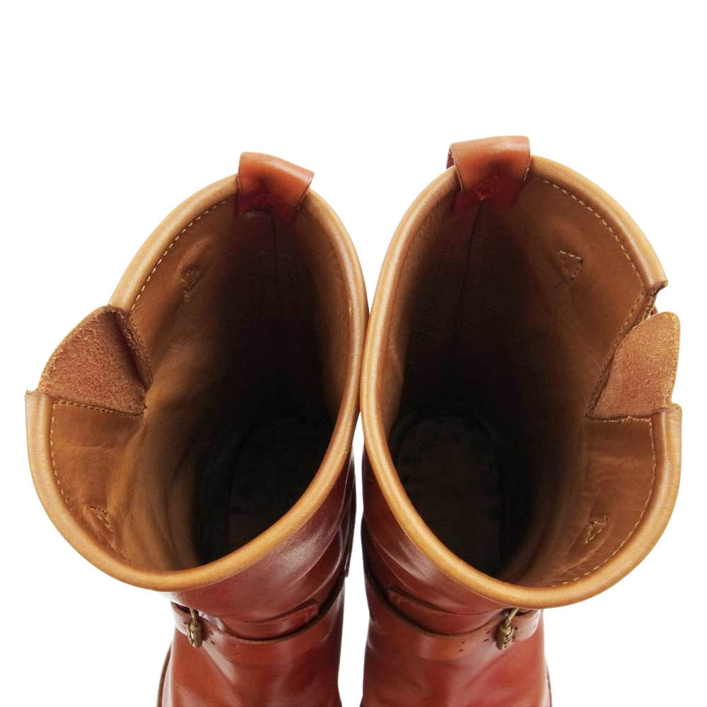 MADE IN GM JAPAN メイドインジーエムジャパン ENGINEER BOOTS エンジニア ブーツ ブラウン系 US8.5【中古】