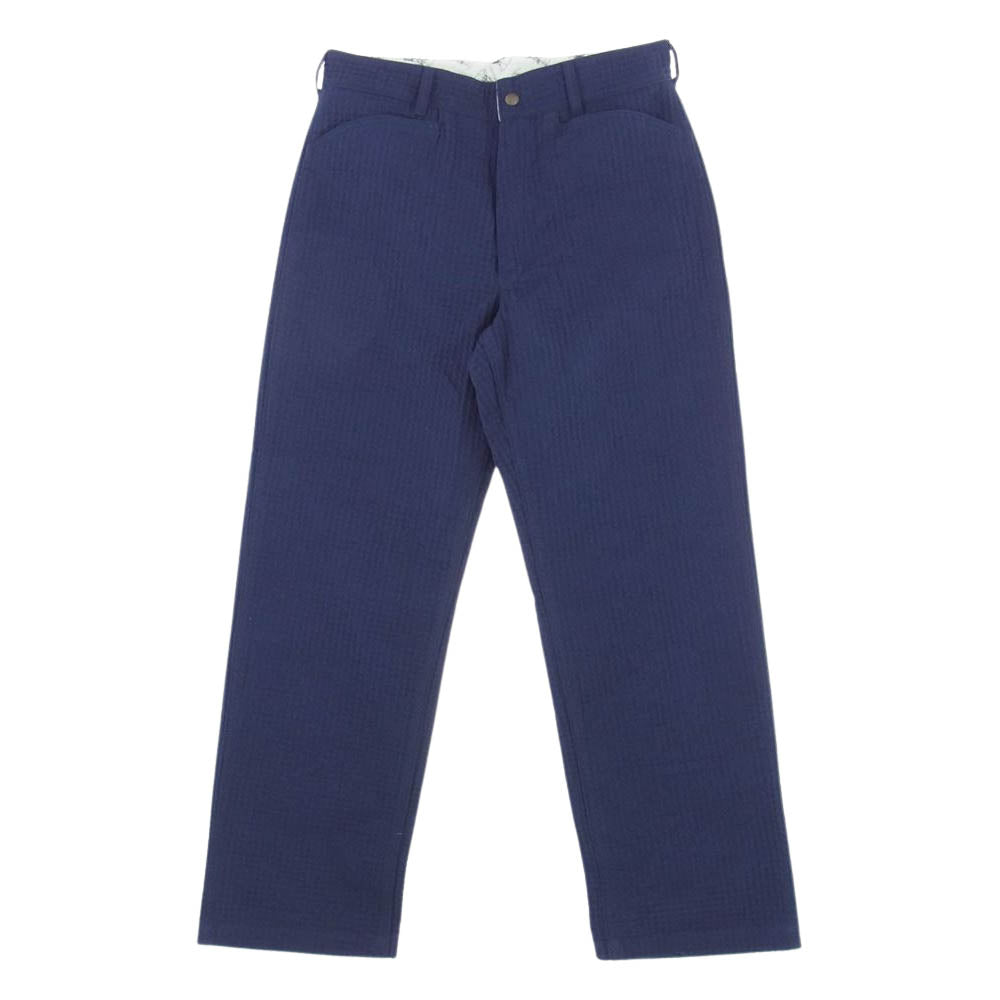 TENDERLOIN テンダーロイン 14SS The Stylist Japan ザイスタイリストジャパン 3P set up ワッフル 2B テーラードジャケット 3ピース セットアップ パープル系 M【中古】