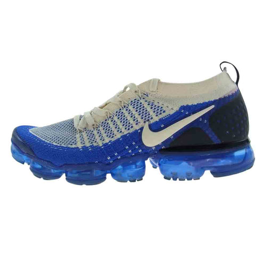 NIKE ナイキ 942842-204 AIR VAPORMAX FLYKNIT 2 エアヴェイパーマックス フライニット ローカット スニーカー ブルー系 27.5cm【中古】
