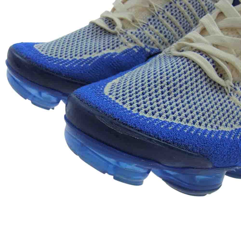NIKE ナイキ 942842-204 AIR VAPORMAX FLYKNIT 2 エアヴェイパーマックス フライニット ローカット スニーカー ブルー系 27.5cm【中古】