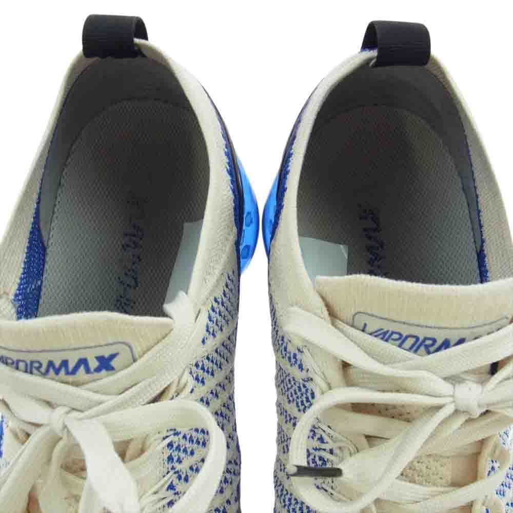 NIKE ナイキ 942842-204 AIR VAPORMAX FLYKNIT 2 エアヴェイパーマックス フライニット ローカット スニーカー ブルー系 27.5cm【中古】