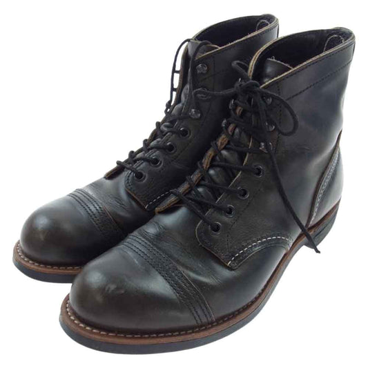 RED WING レッドウィング 8086 Iron Ranger アイアンレンジャー ブラウン系 25cm【中古】