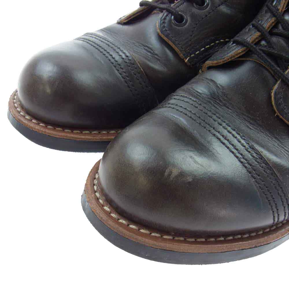 RED WING レッドウィング 8086 Iron Ranger アイアンレンジャー ブラウン系 25cm【中古】