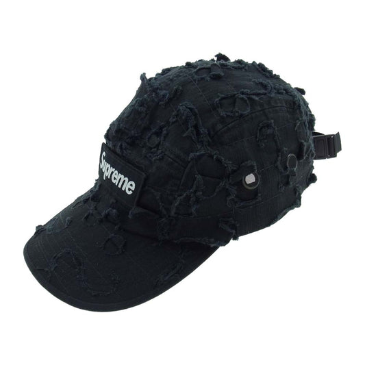 Supreme シュプリーム 22AW Griffin Camp Cap グリフィン キャンプ キャップ 帽子 ブラック系【美品】【中古】