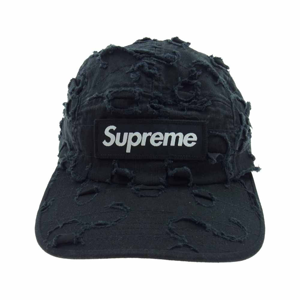 Supreme シュプリーム 22AW Griffin Camp Cap グリフィン キャンプ キャップ 帽子 ブラック系【美品】【中古】