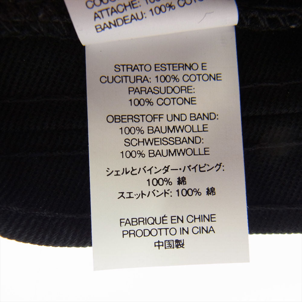 Supreme シュプリーム 22AW Griffin Camp Cap グリフィン キャンプ キャップ 帽子 ブラック系【美品】【中古】