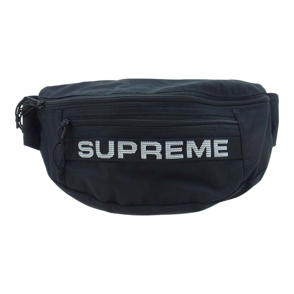 Supreme 23ss Waist Bag ウエストバッグ ブラック