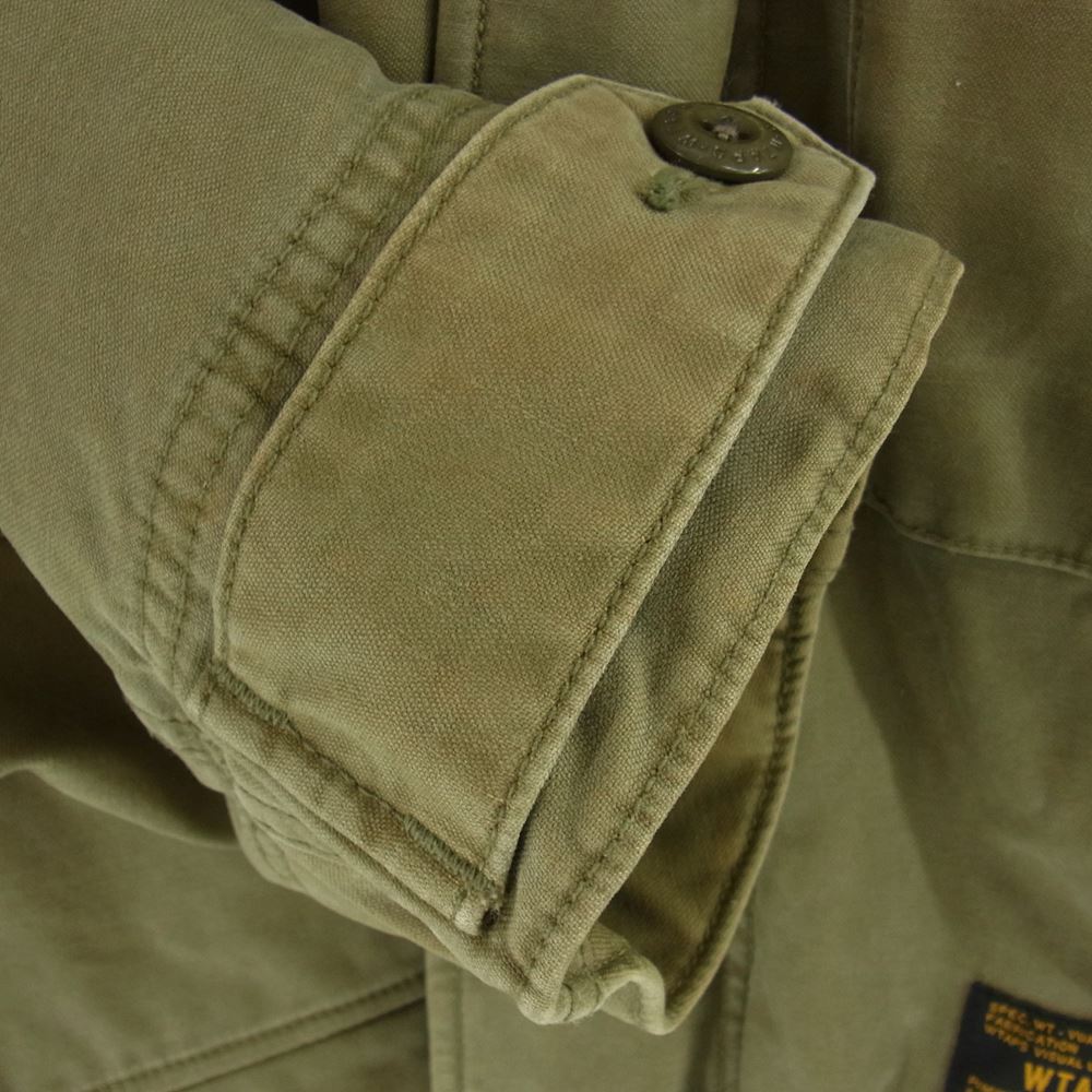 WTAPS ダブルタップス 11AW 112GWDT-JKM04S GIP-STORE 限定 M-65 クロスボーン タイガーライナー フィールド ジャケット カーキ系 3【中古】