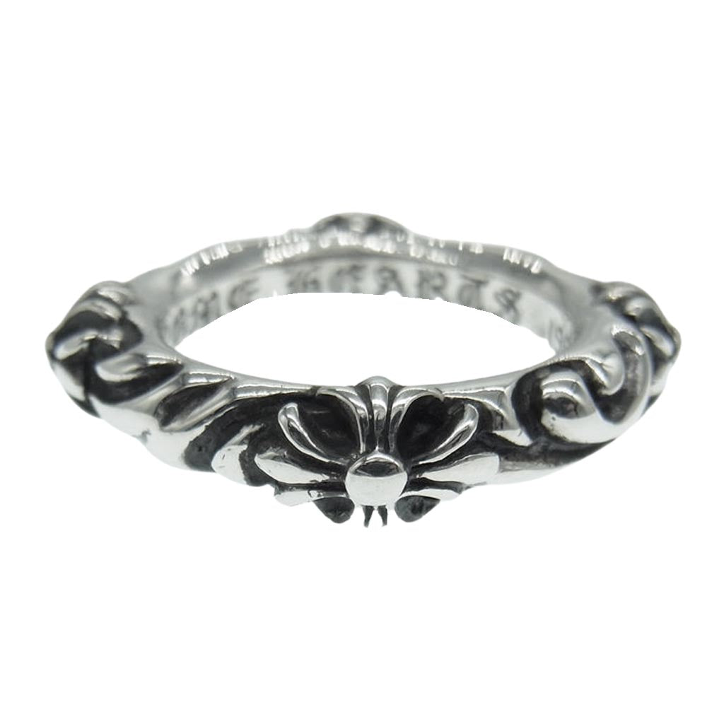 CHROME HEARTS クロムハーツ（原本無） SBT バンド リング シルバー系 11号【中古】