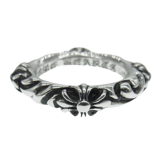 CHROME HEARTS クロムハーツ（原本無） SBT バンド リング シルバー系 11号【中古】