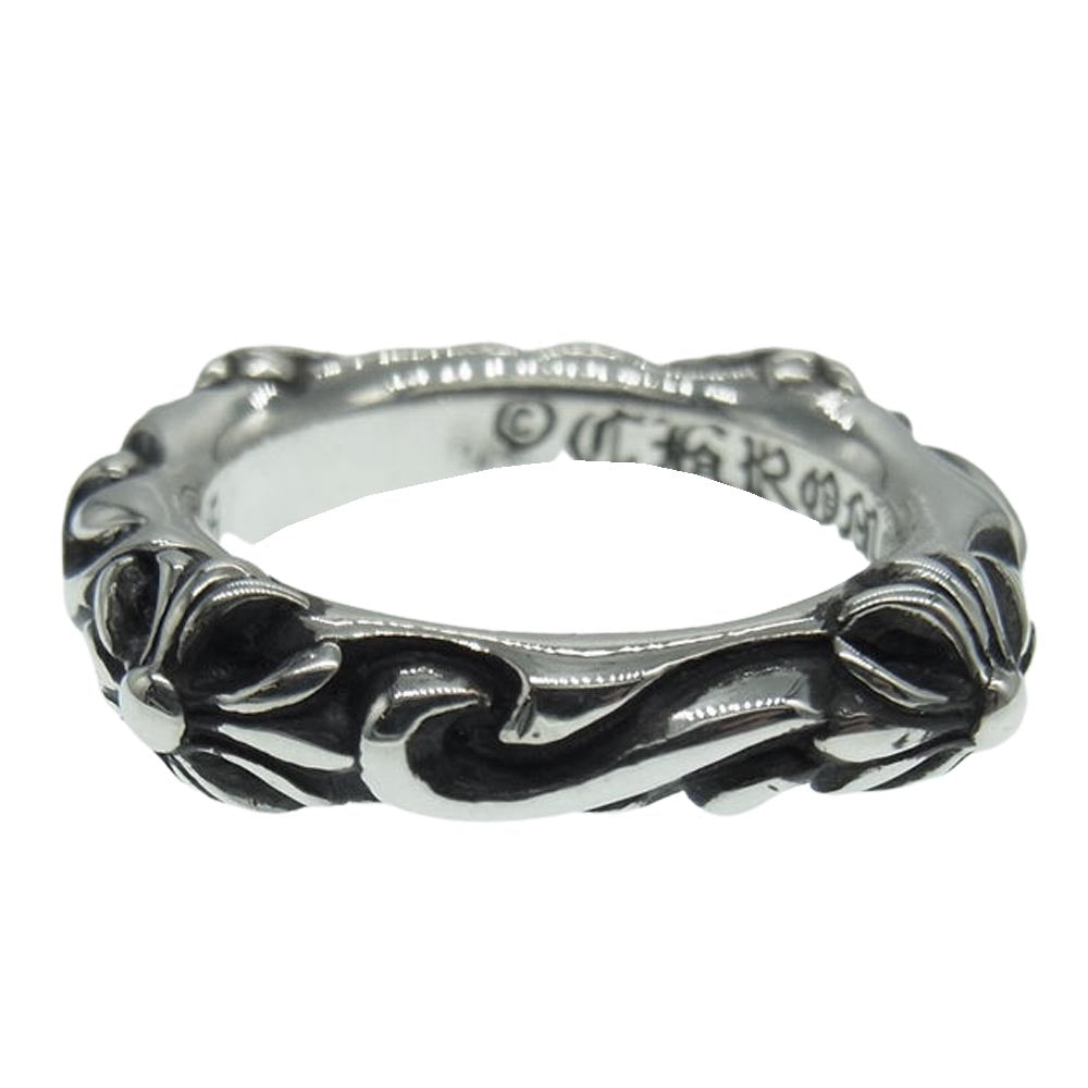 CHROME HEARTS クロムハーツ（原本無） SBT バンド リング シルバー系 11号【中古】