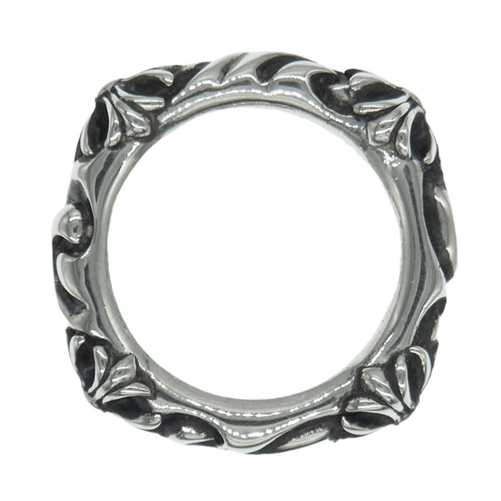 CHROME HEARTS クロムハーツ（原本無） SBT バンド リング シルバー系 11号【中古】