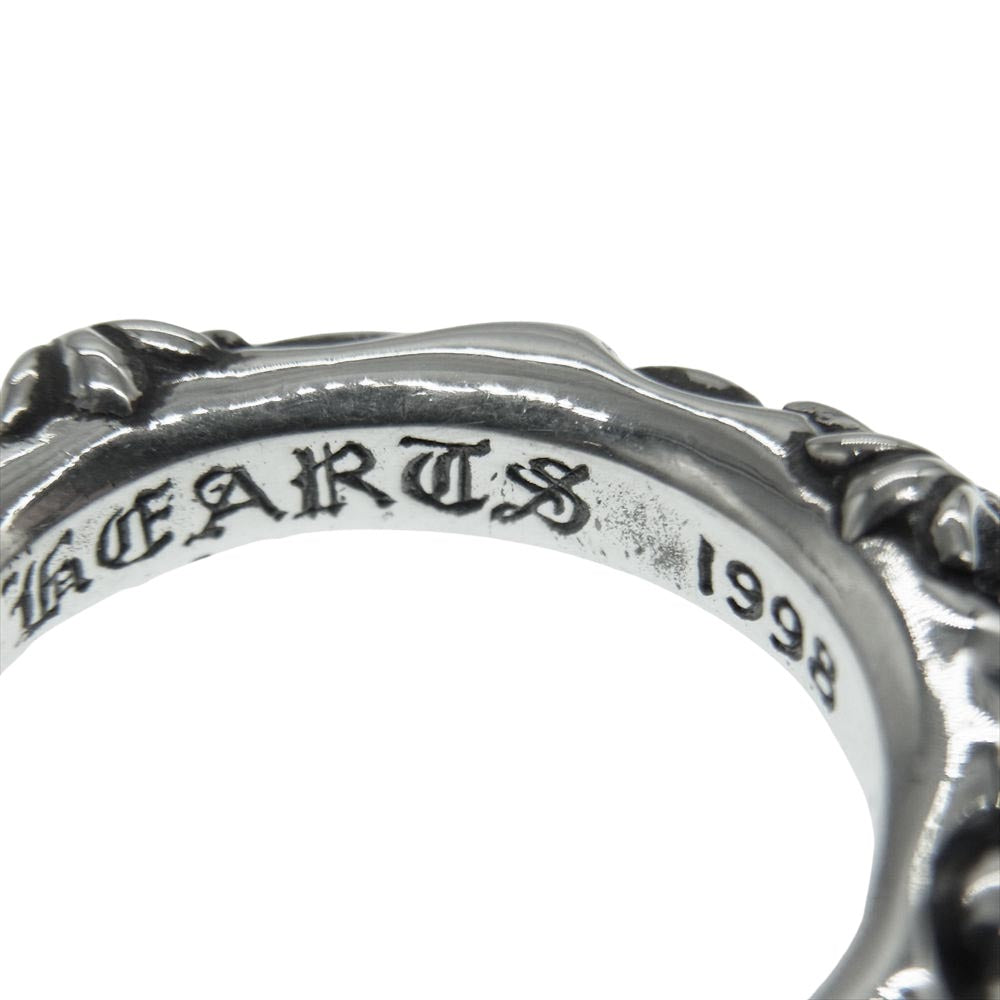CHROME HEARTS クロムハーツ（原本無） SBT バンド リング シルバー系 11号【中古】