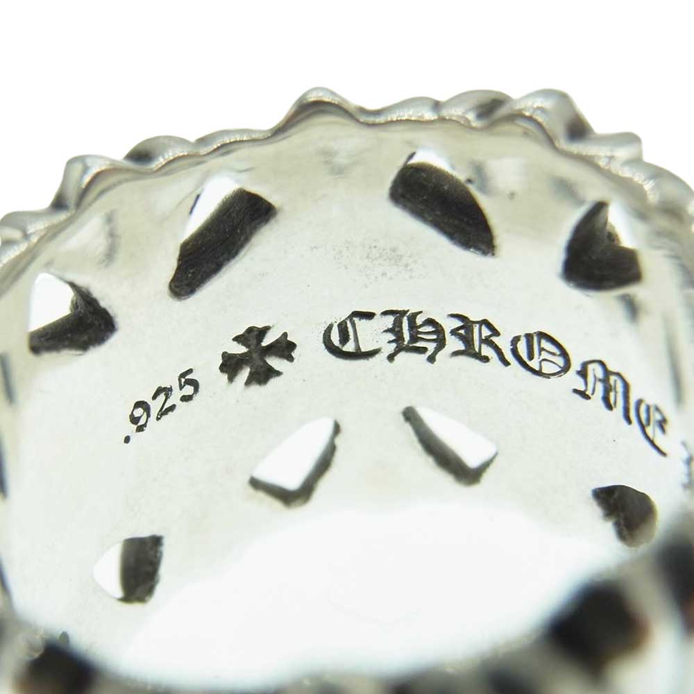 CHROME HEARTS クロムハーツ（原本無） CEMETERY RING セメタリー クロス リング シルバー系 約25号【中古】