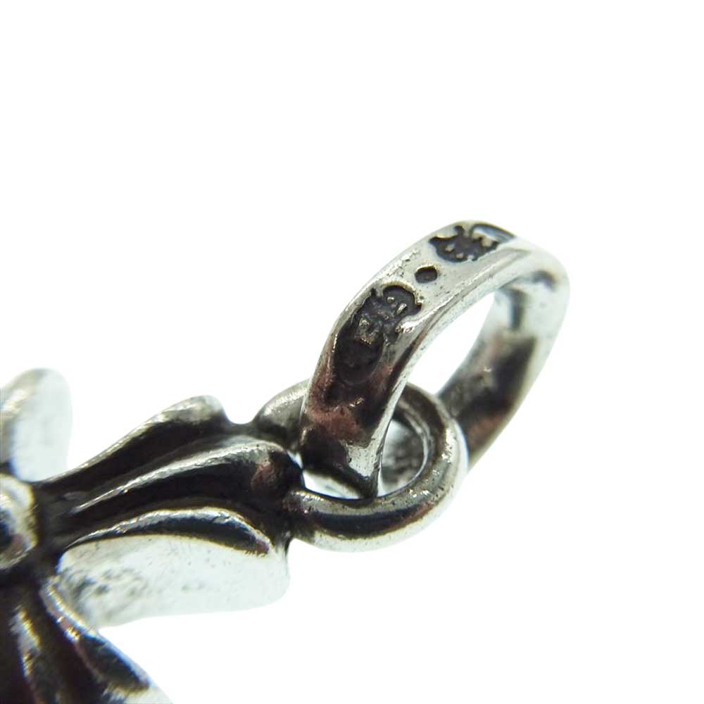 CHROME HEARTS クロムハーツ（原本無） 国内取扱店ギャランティ付属 ベイビー ファット チャーム アフター パヴェ ダイヤ ペンダントトップ シルバー系【中古】