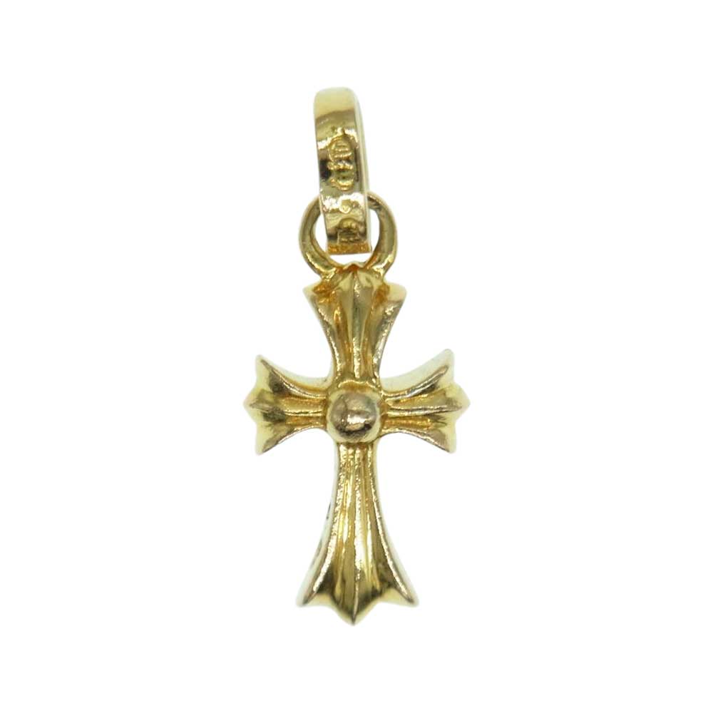 CHROME HEARTS クロムハーツ（原本有） CHRM BBYFAT P/DMND 22K ベイビー ファット チャーム パヴェ ダイヤ ペンダントトップ ゴールド系【中古】