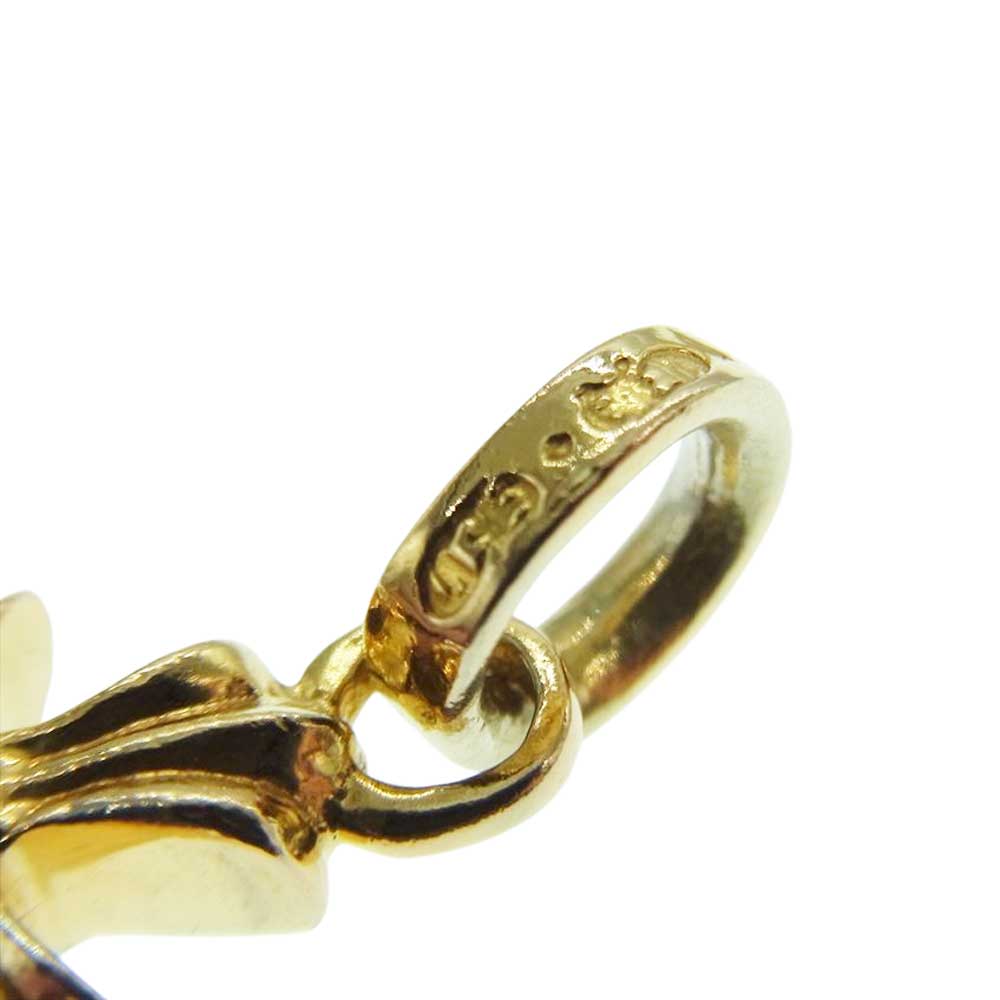 CHROME HEARTS クロムハーツ（原本有） CHRM BBYFAT P/DMND 22K ベイビー ファット チャーム パヴェ ダイヤ ペンダントトップ ゴールド系【中古】
