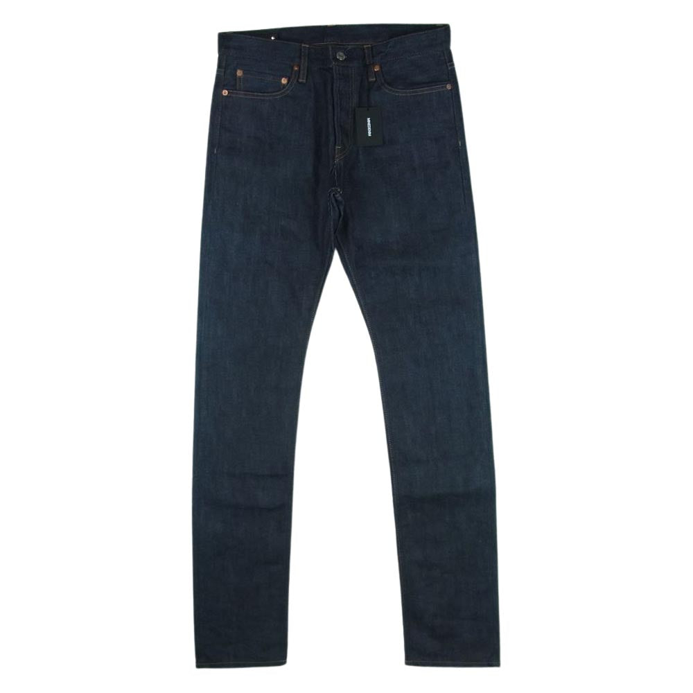 MINEDENIM マインデニム Standard Slim STR 5pocket RGD スタンダード スリム リジッド デニム パンツ インディゴブルー系 31【中古】