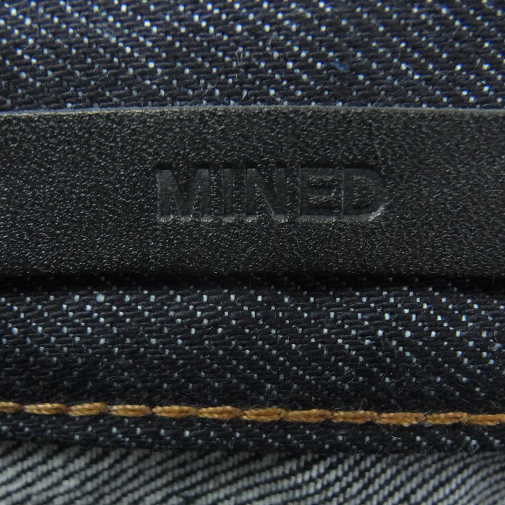 MINEDENIM マインデニム Standard Slim STR 5pocket RGD スタンダード スリム リジッド デニム パンツ インディゴブルー系 31【中古】