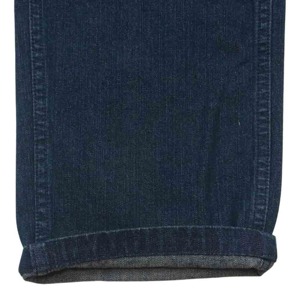 A BATHING APE アベイシングエイプ バック ロゴ 刺繍 デニム オールインワン ツナギ 日本製 インディゴブルー系 M【中古】