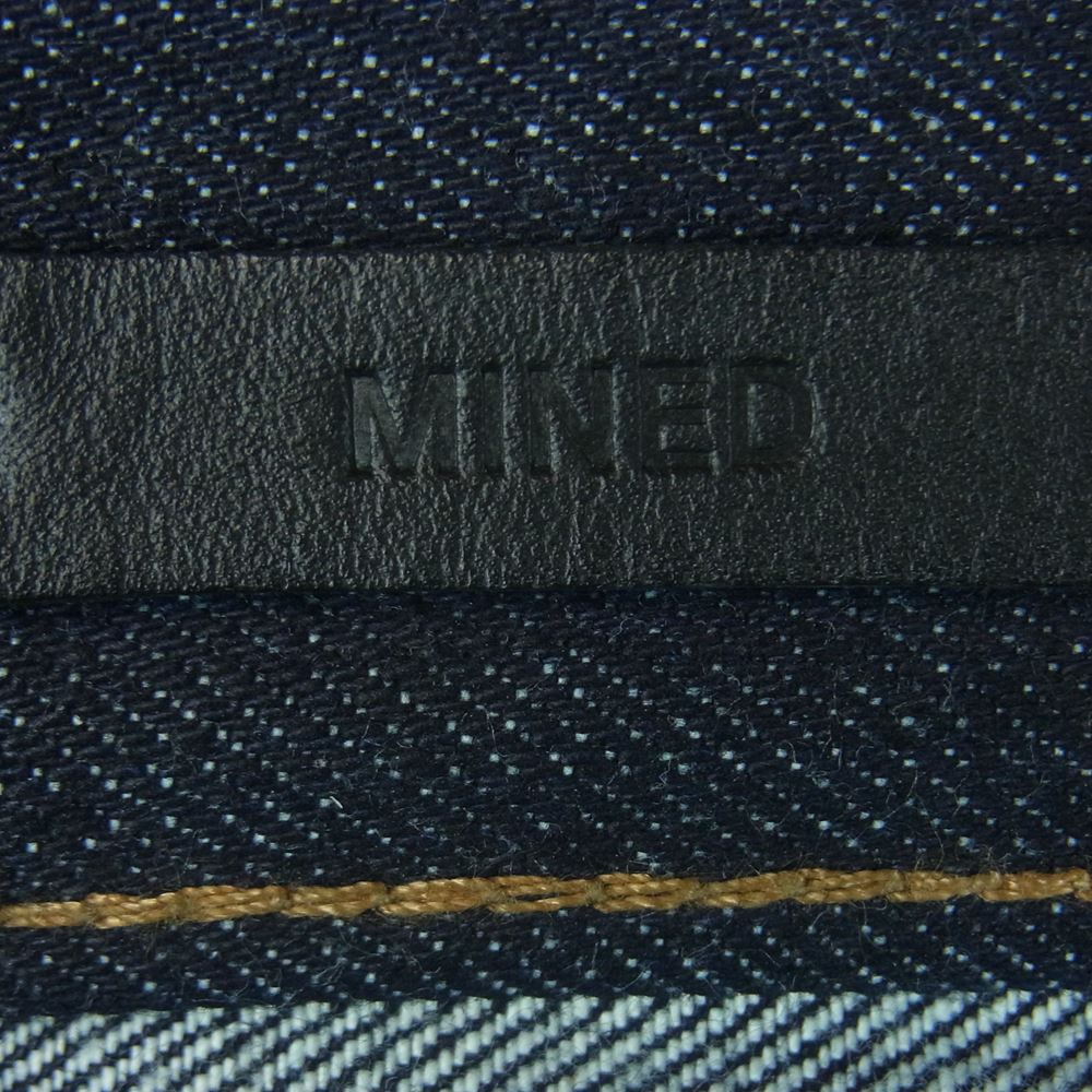 MINEDENIM マインデニム Standard Slim STR 5pocket RGD スタンダード スリム リジッド デニム パンツ インディゴブルー系 30【美品】【中古】
