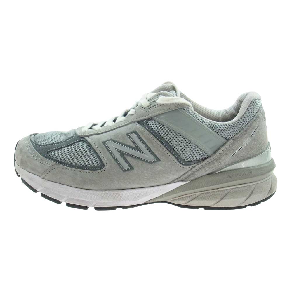 NEW BALANCE ニューバランス M990GL5 スエード ローカット スニーカー グレー系 27cm【中古】
