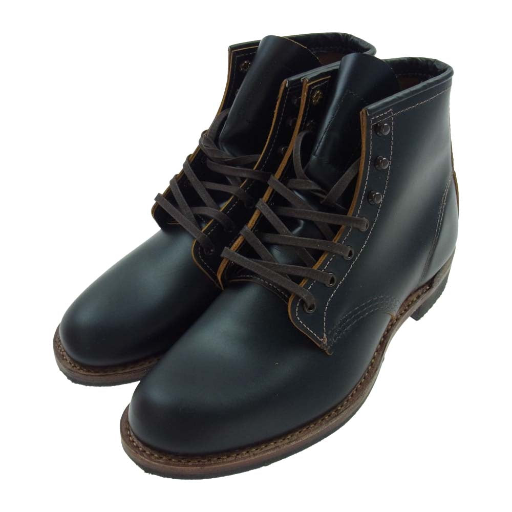 RED WING レッドウィング 9060 BECKMAN FLATBOX ベックマン フラットボックス ワークブーツ ブラック系 26.5cm【新古品】【未使用】【中古】