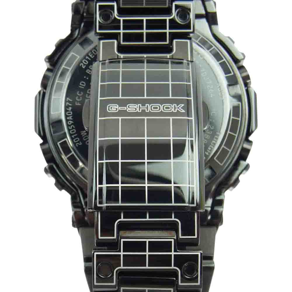 CASIO G-SHOCK カシオ ジーショック GMW-B5000CS-1JR TIME TUNNEL フルメタル スクエア グリッドトンネル  ブラック系【極上美品】【中古】