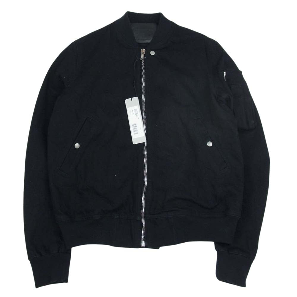 Rick Owens リックオウエンス 21AW DL02A3793 DRKSHDW ダークシャドウ FLIGHT BOMBER マルチポケット フライト ボンバージャケット ブルゾン ブラック系 XL【中古】
