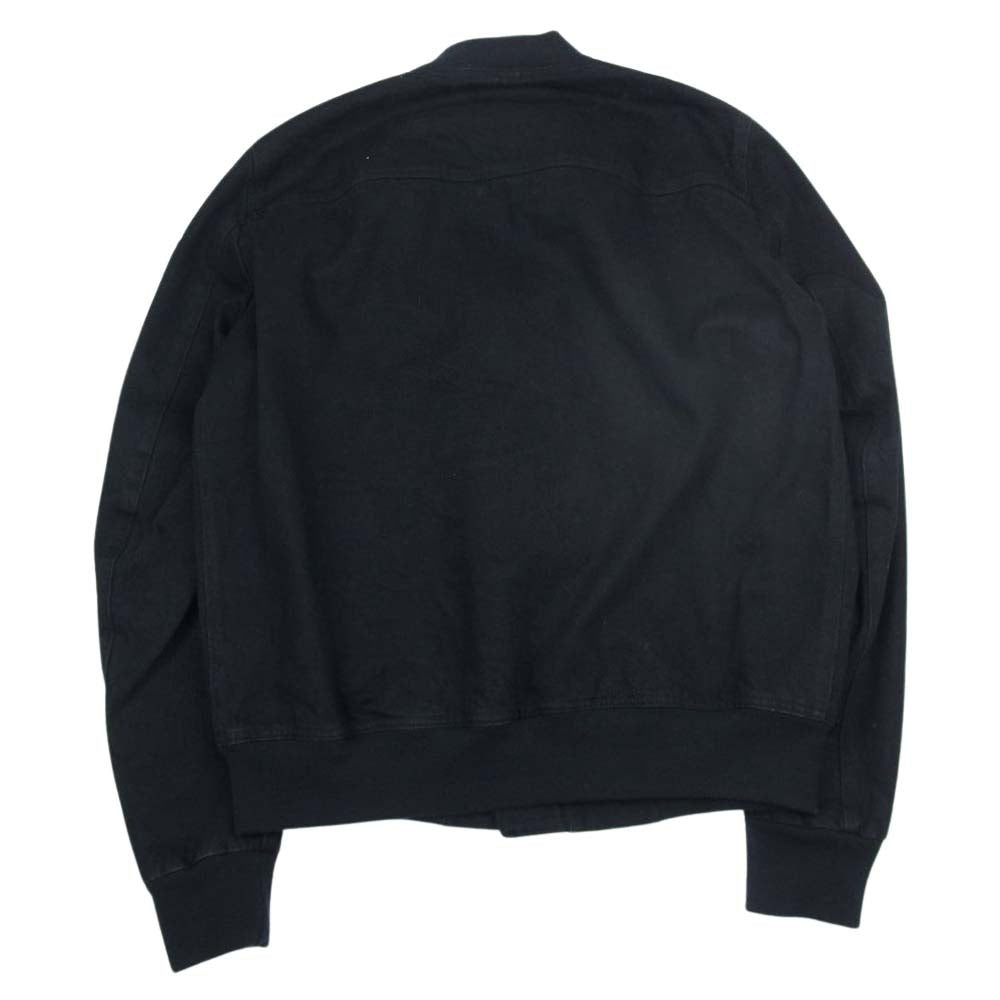 Rick Owens リックオウエンス 21AW DL02A3793 DRKSHDW ダークシャドウ FLIGHT BOMBER マルチポケット フライト ボンバージャケット ブルゾン ブラック系 XL【中古】