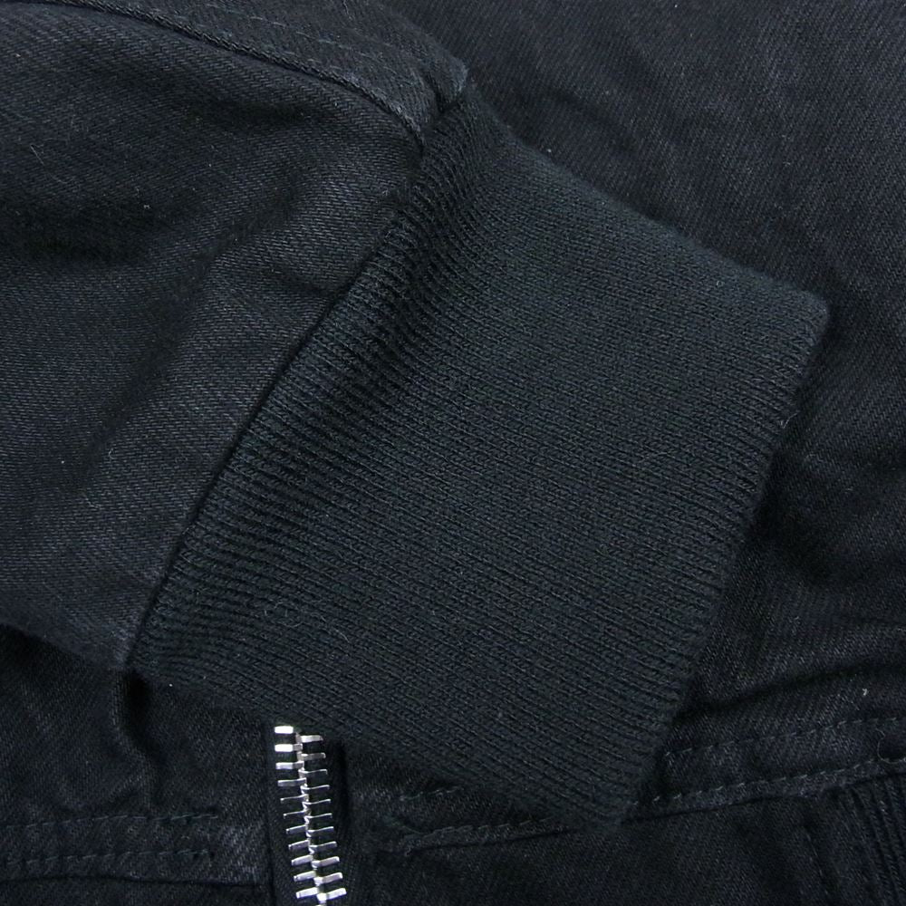 Rick Owens リックオウエンス 21AW DL02A3793 DRKSHDW ダークシャドウ FLIGHT BOMBER マルチポケット フライト ボンバージャケット ブルゾン ブラック系 XL【中古】